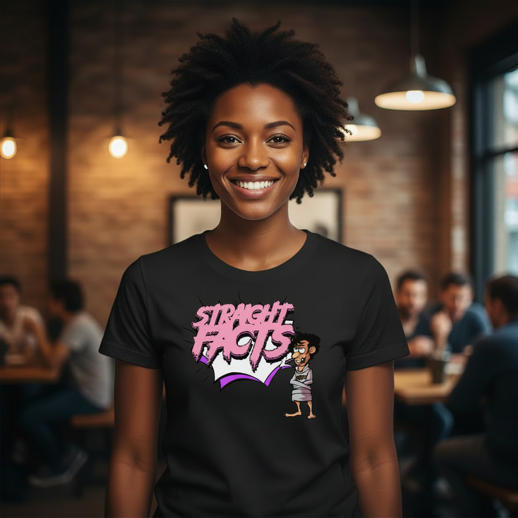 No Cap: Straight Facts Tee