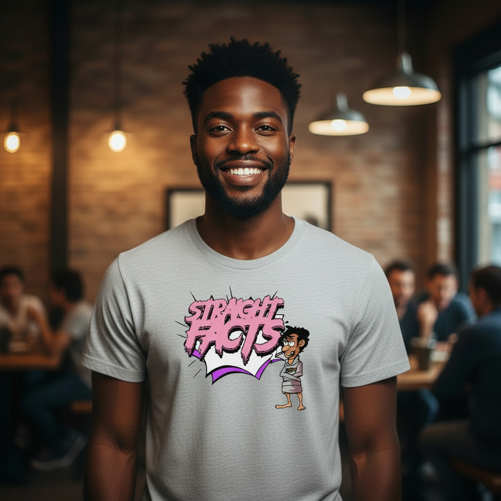 No Cap: Straight Facts Tee